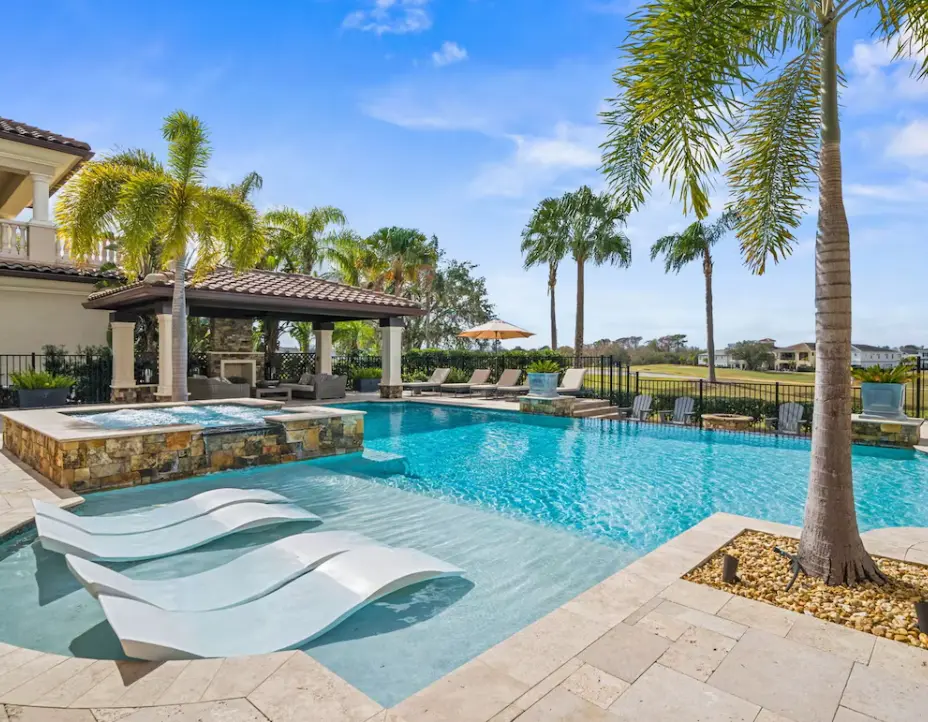 Pool area