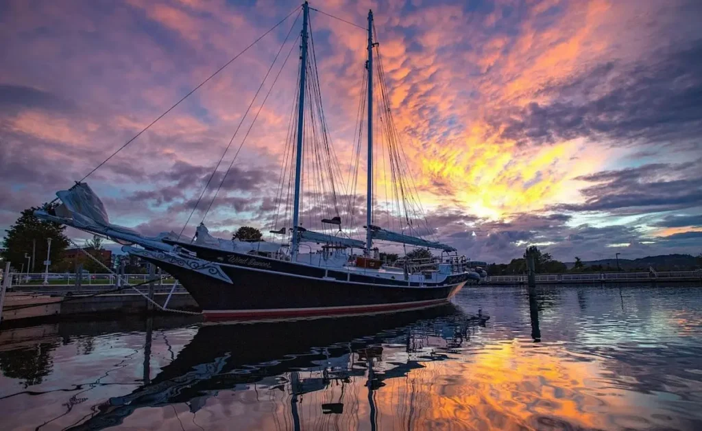 Sail Grand Traverse Bay at Sunset
