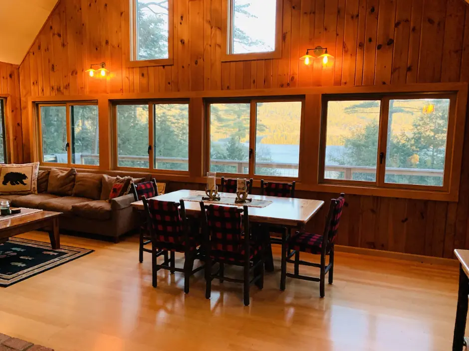 Interior design with stunning views