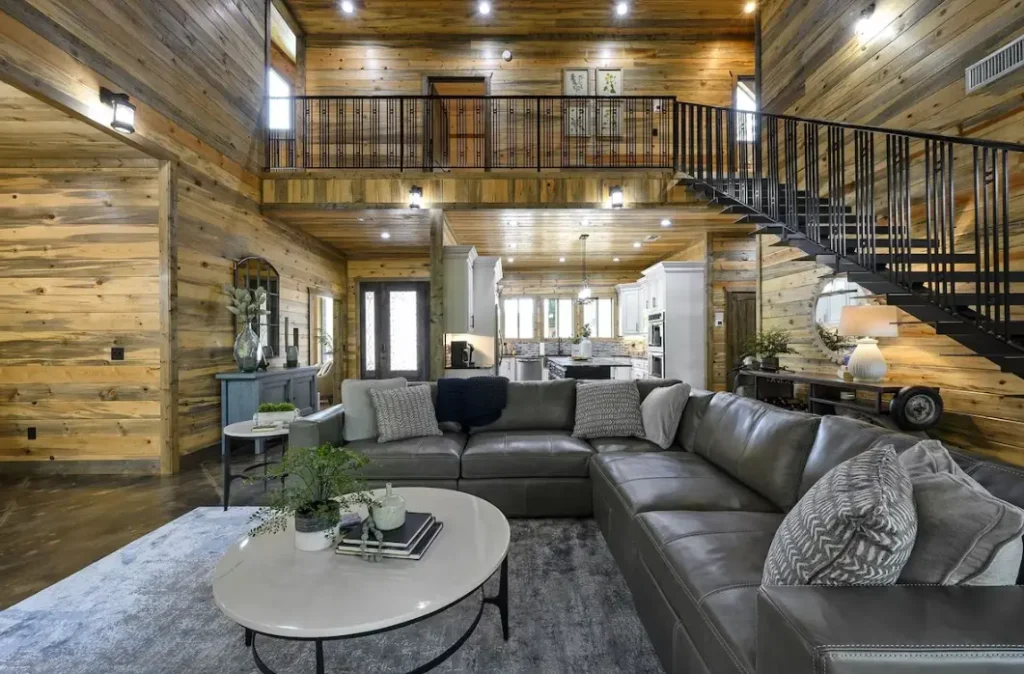 Inside the grand estate