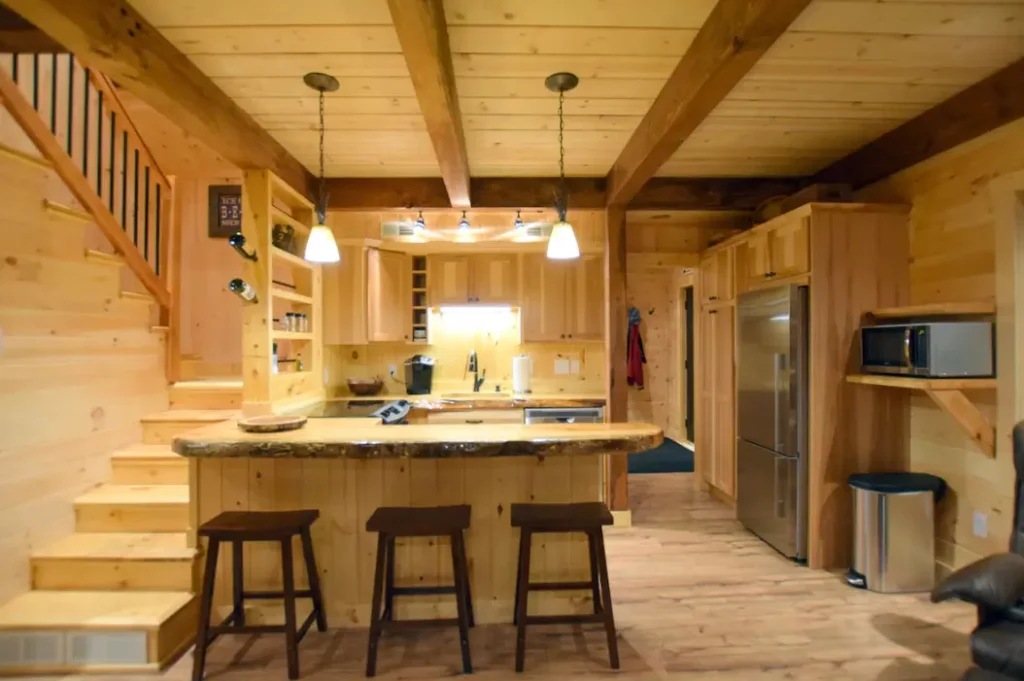 Cozy kitchen with all the appliances you need including dishwasher