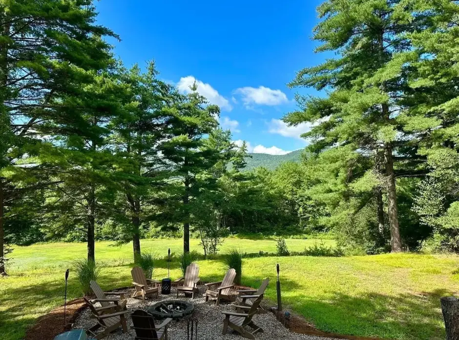 Stunning views in the backyard