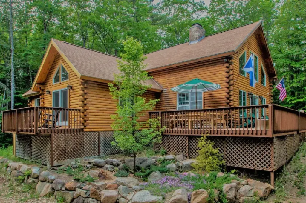 Exterior design of the cabin