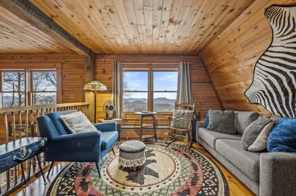 Views from every window, enjoy relaxing the loft