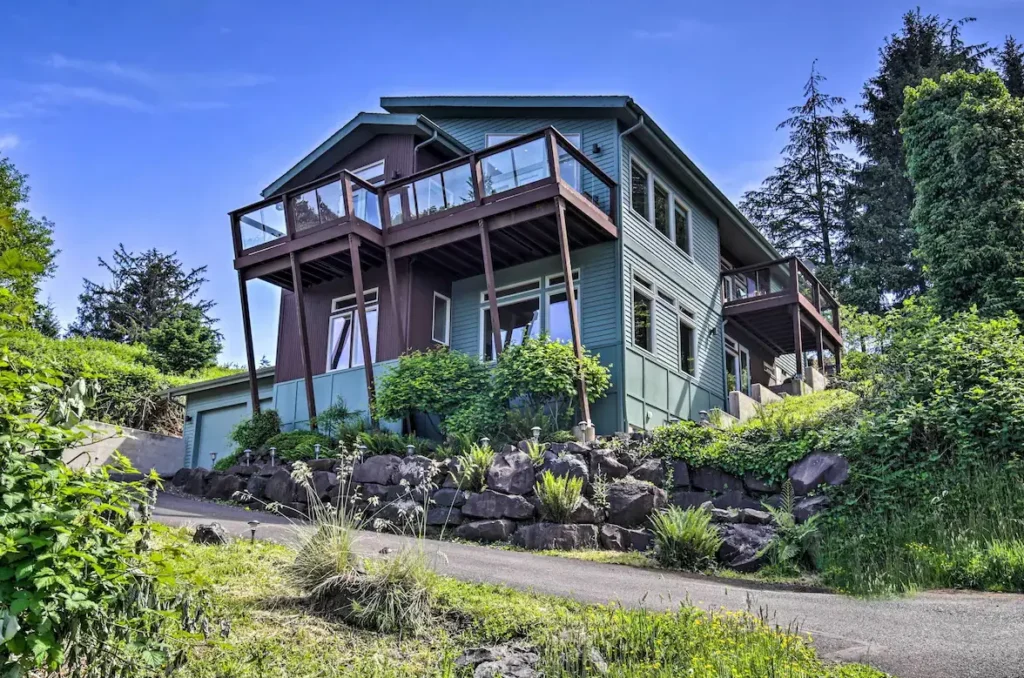 Luxe Coastal Haven exterior design