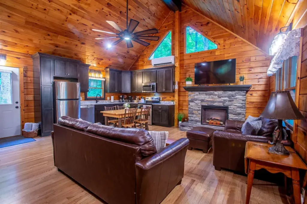 Open Living/Kitchen area