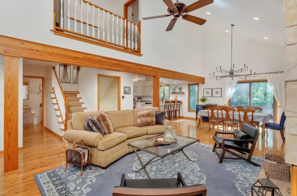 Interior design and living area