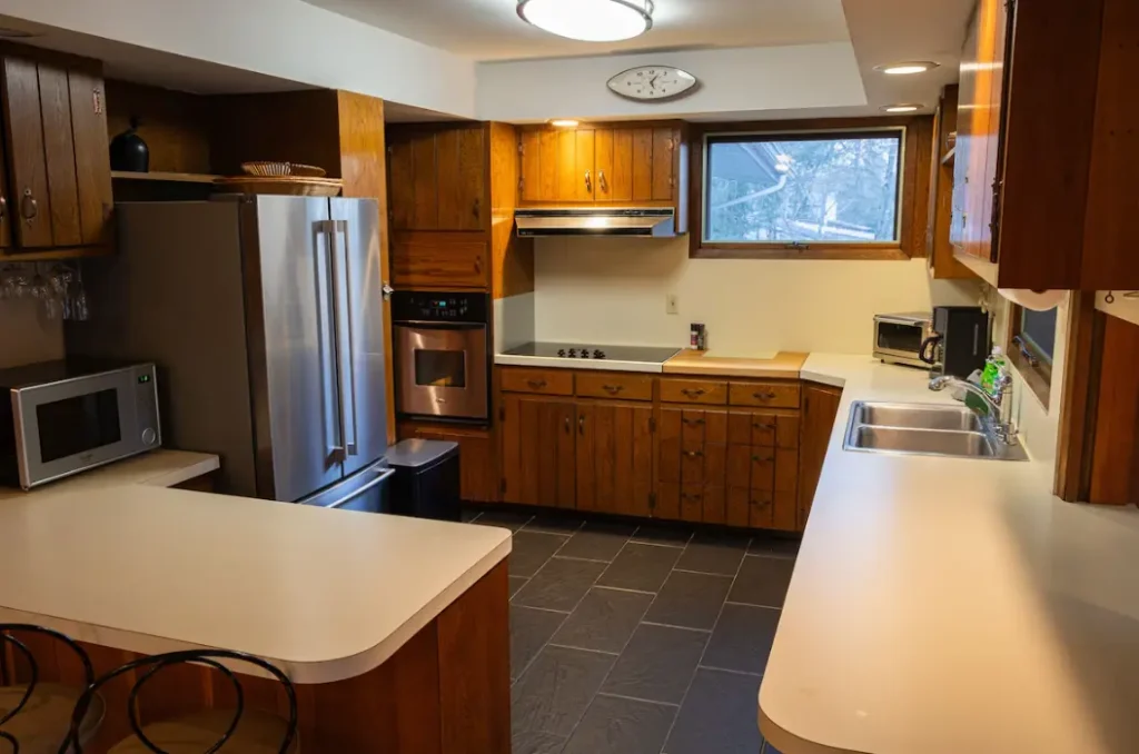 mid-century kitchen