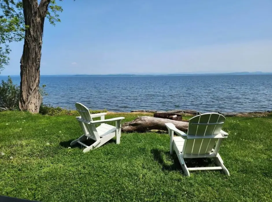 Lakefront view