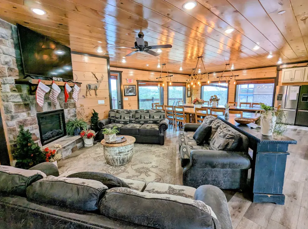 Cozy and luxurious interior design