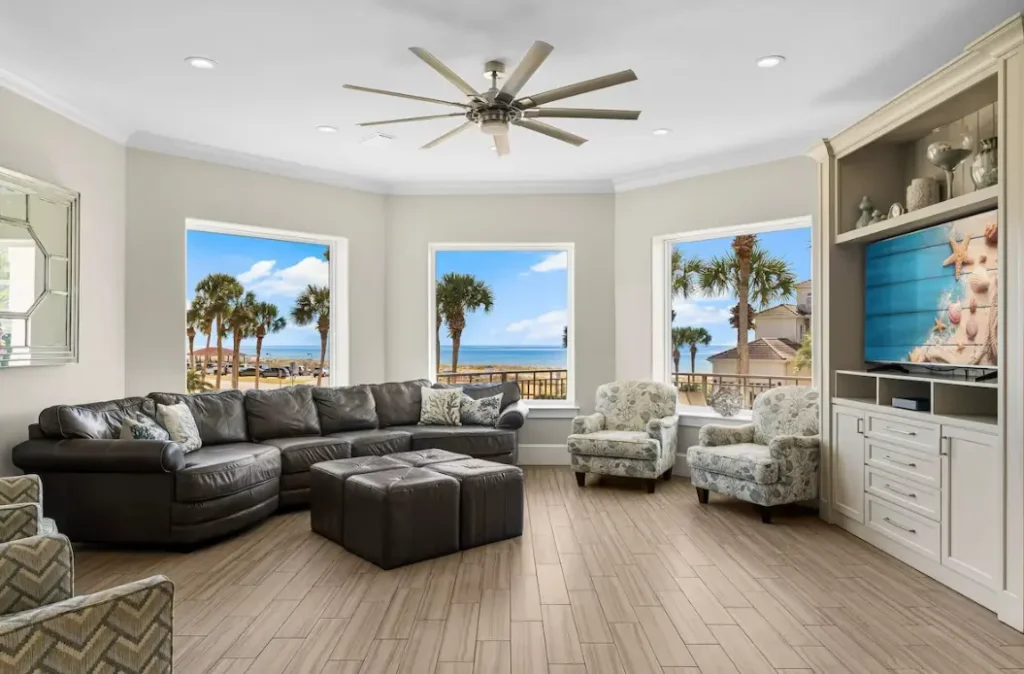 Gulf Views From The Living Room