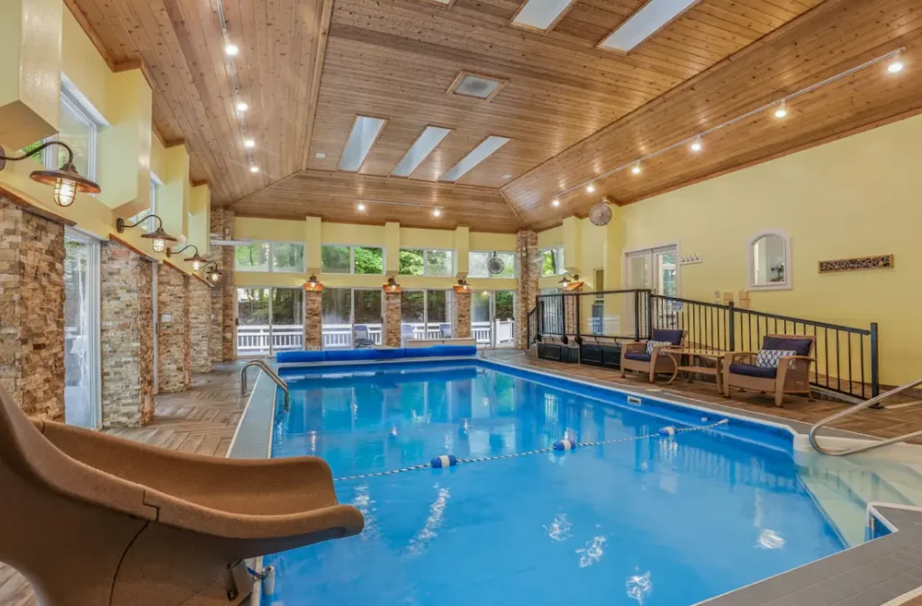 Indoor Heated Salt Water Pool 