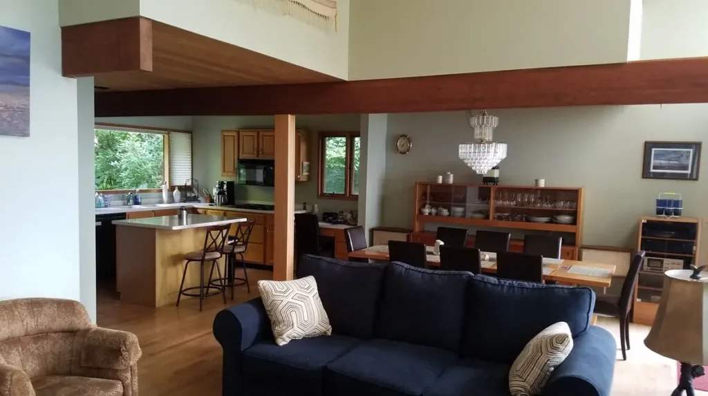 Interior view of home