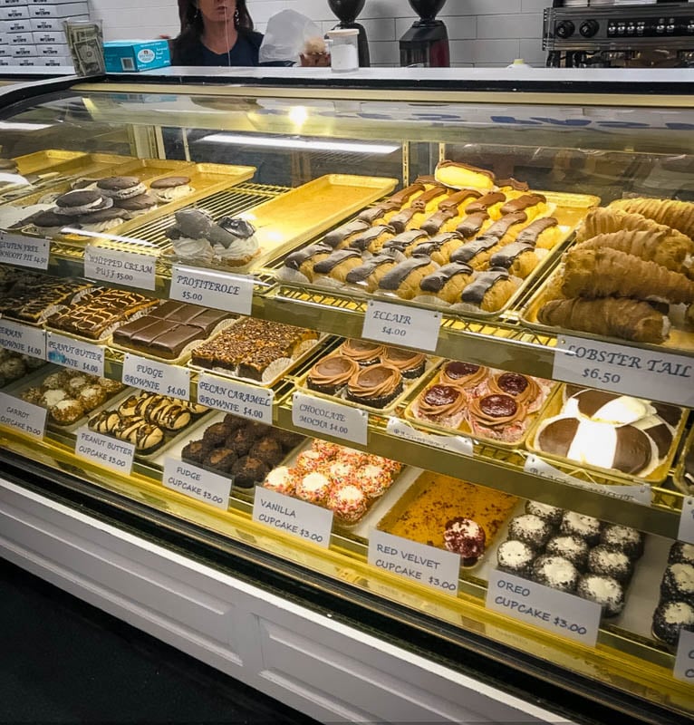 Located in the North End, Mike's Pastry is a popular dessert spots for visitors.