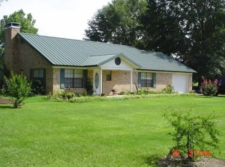 Copper family lake house
