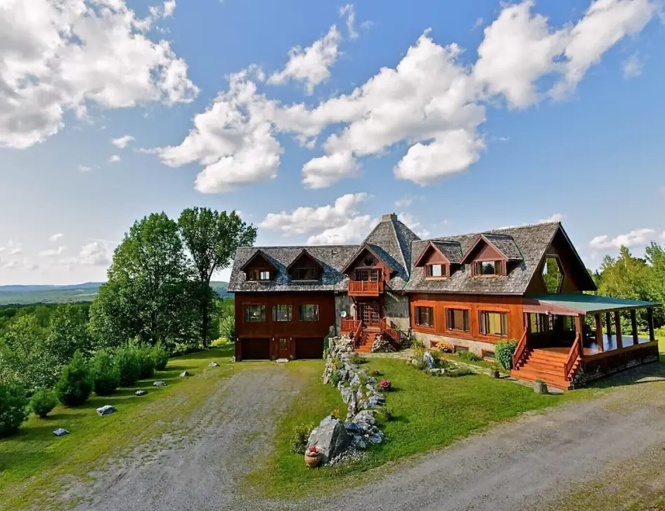 Exterior detail of Sugar Hill Retreat