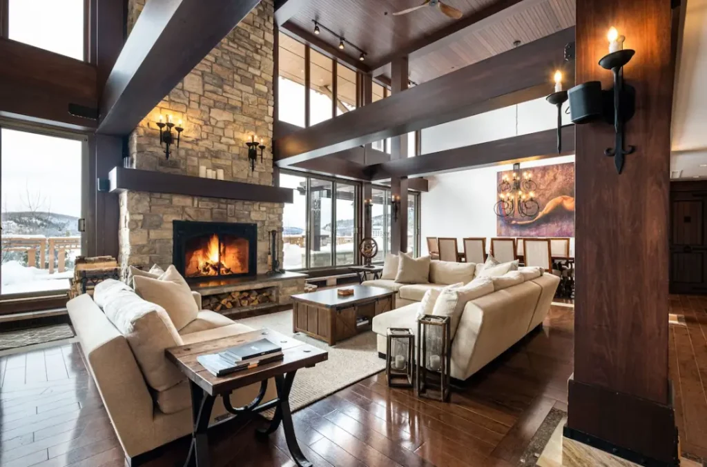 Spacious living area