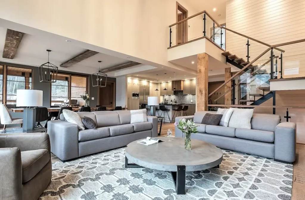 Spacious interior design