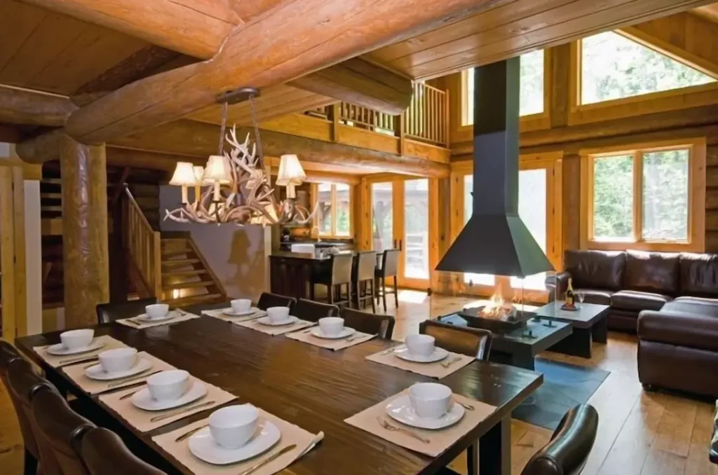 Interior design of the cabin