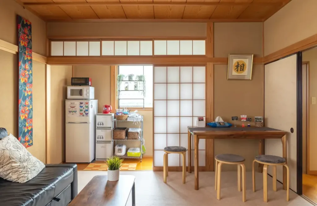 Compact kitchen setup