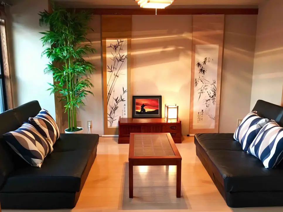Japanese designed living area