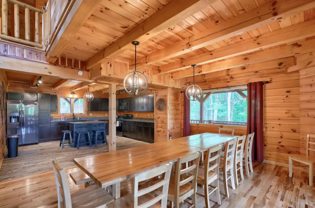 Kitchen and dining space