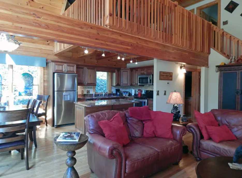 Family Room to Kitchen View