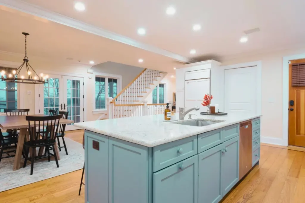 Interior design of lakeview estate