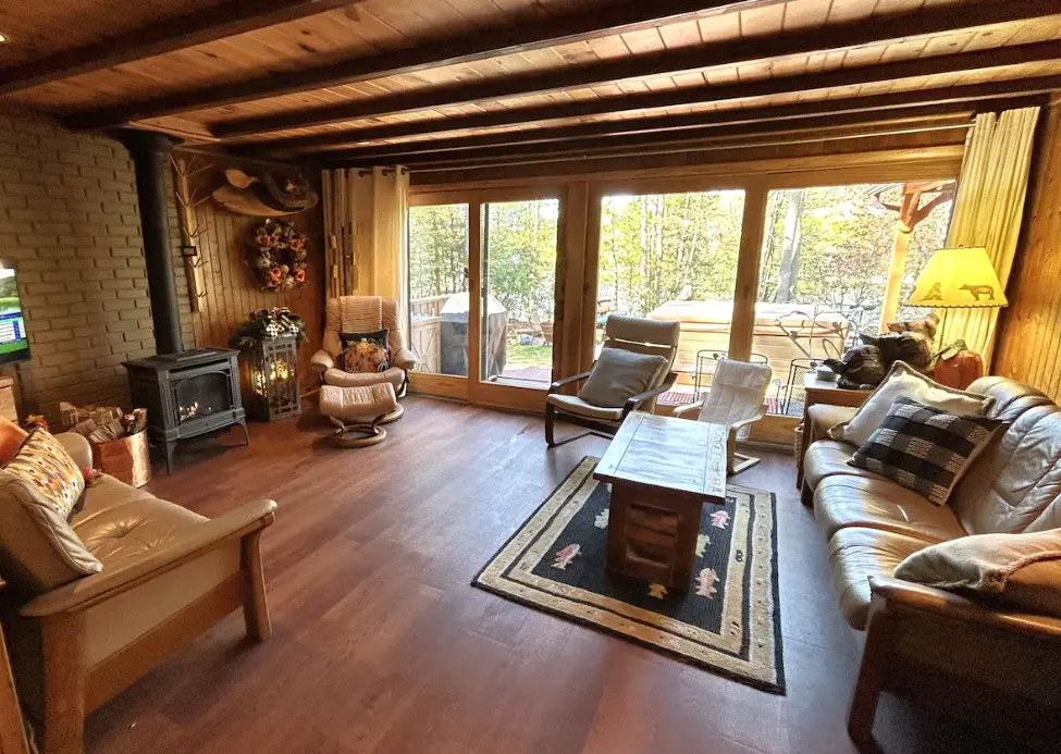 Interior design with outside views