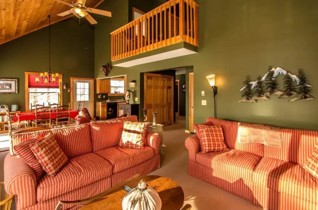 Relaxing living area