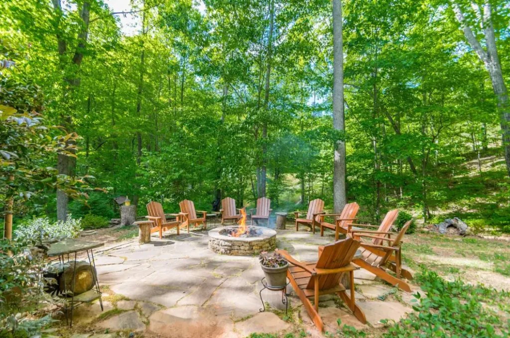 Experience fire-pit - available to all guests