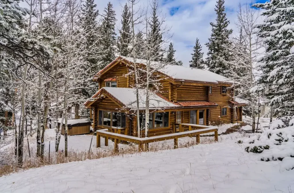 Exterior design in winter