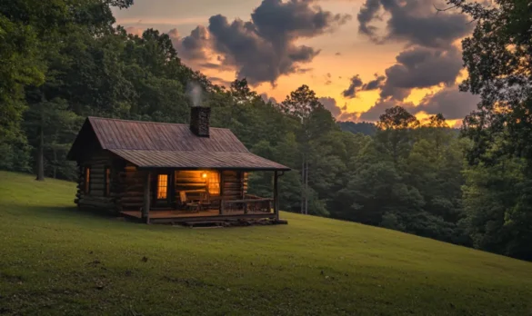 Cozy cabin in the mountains of Blue Ridge GA