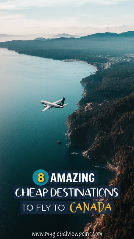 Cheap destinations to Canada from the USA