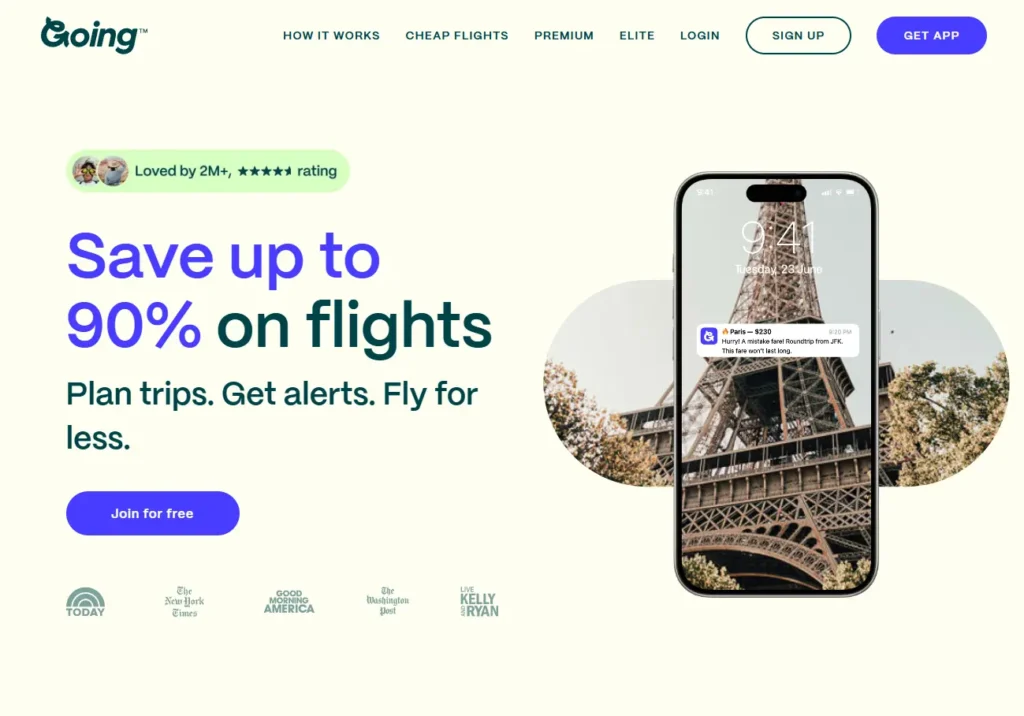 Going website