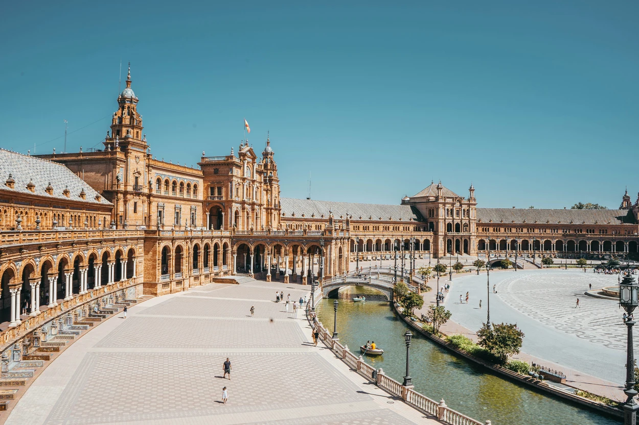 Budget flights to Spain through Seville offer easy access to Andalusia's highlights.