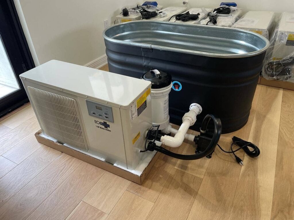 Polar Monkeys Cold Tub Review The Portal Cold Plunge at Home