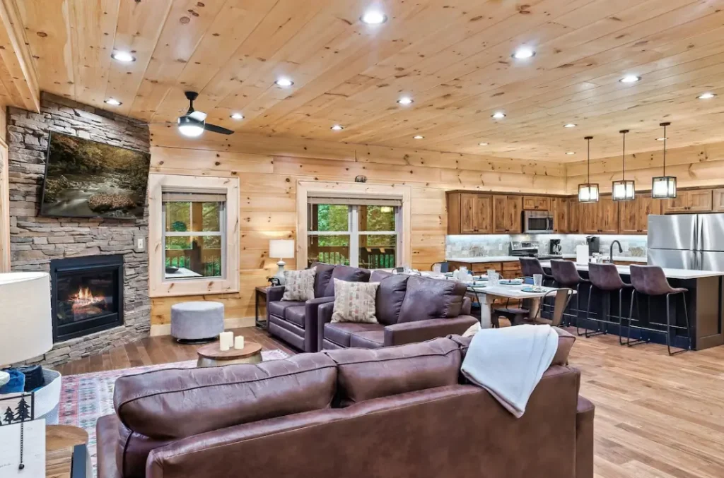 Cozy and luxurious interior design