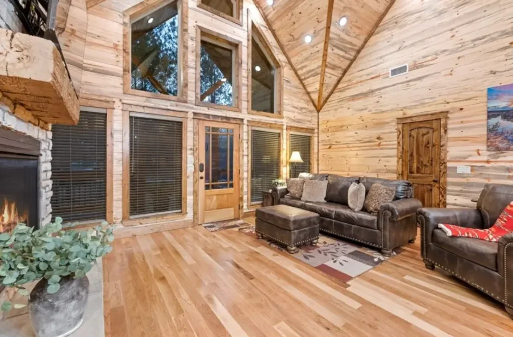 Interior design of the cabin