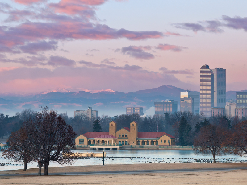 Denver is one of the cheapest places to fly from Houston