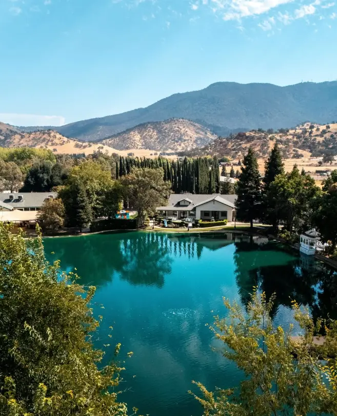 Camp No Counselors Aerial view