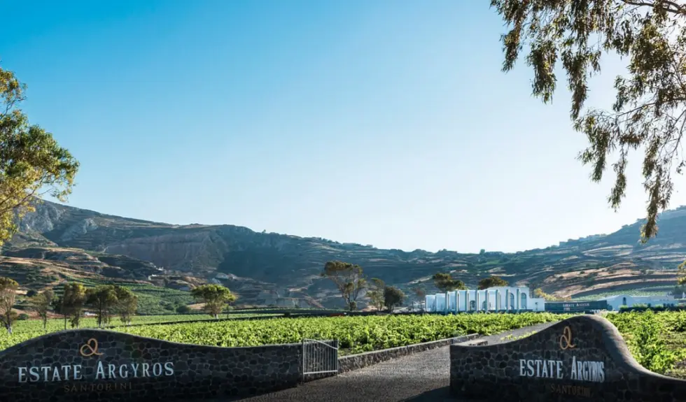 Estate Argyros winery