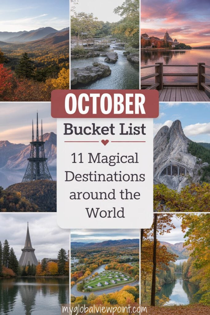 October travel bucket list