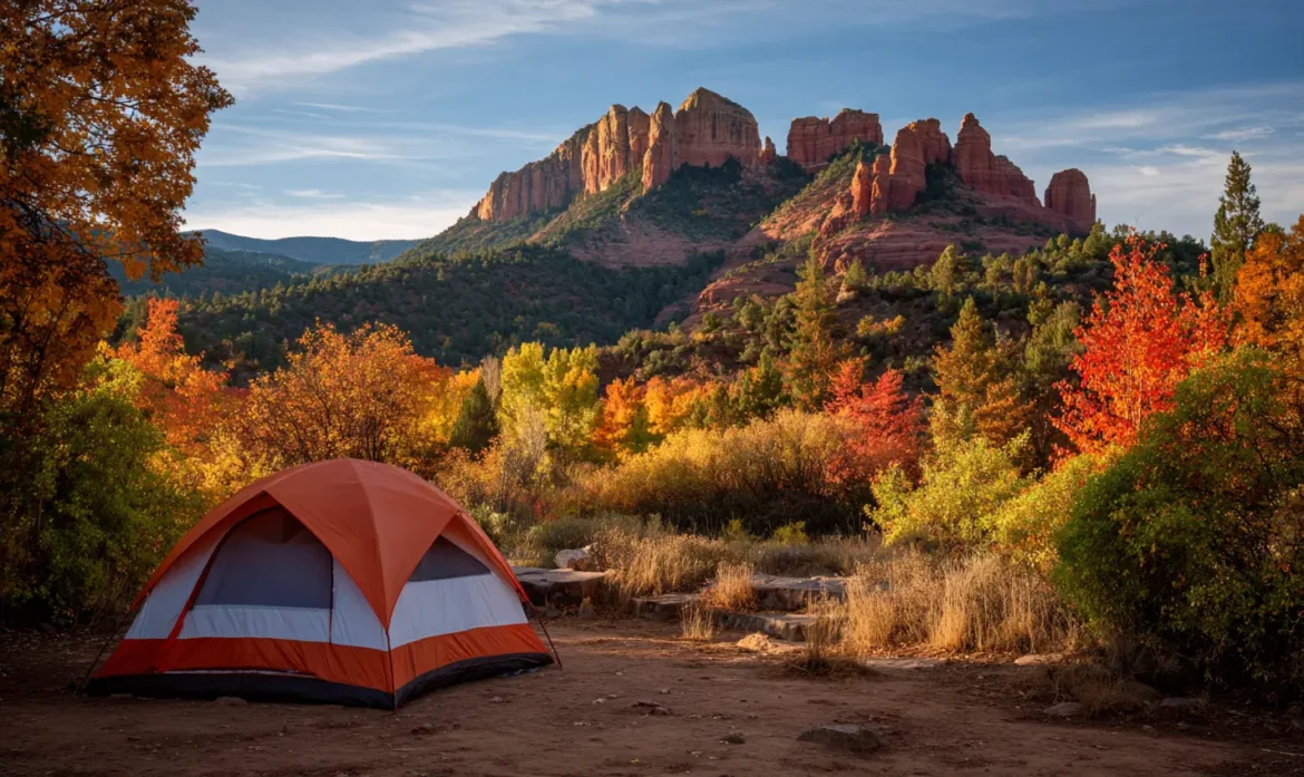 Cool camping in Sedona