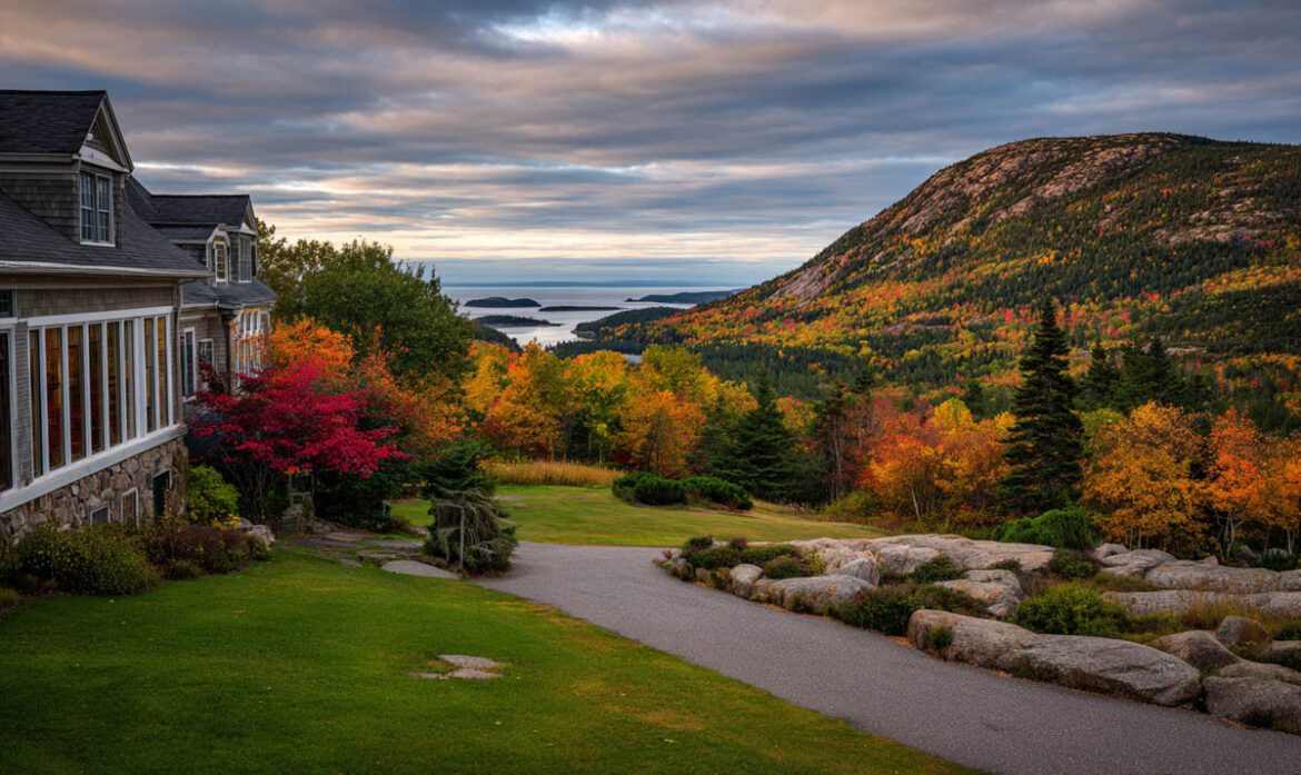 Romantic fall foliage getaway spot for couples