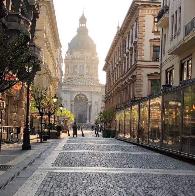 Streets in Hungary