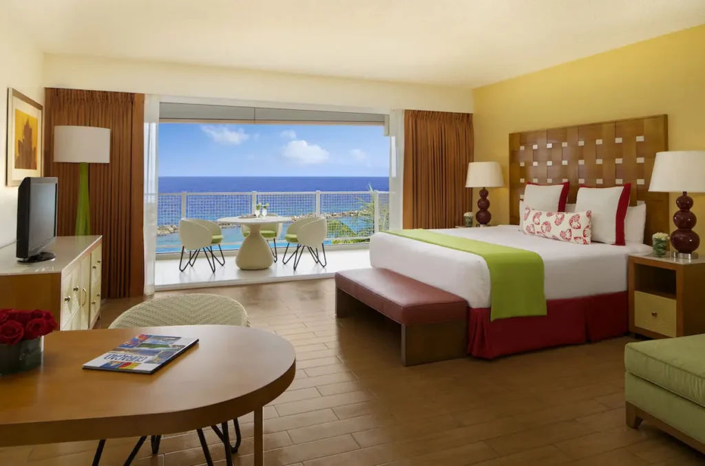 Ocean View room at Sunscape Curaçao