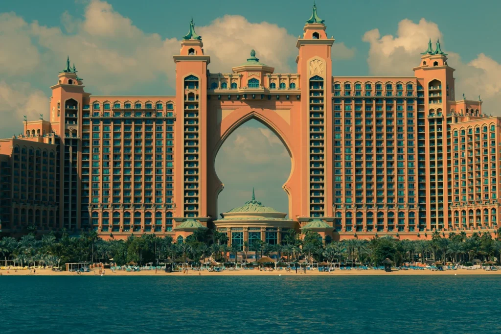 Atlantis The Royal Dubai, a 7-star luxury hotel on the Palm Jumeirah