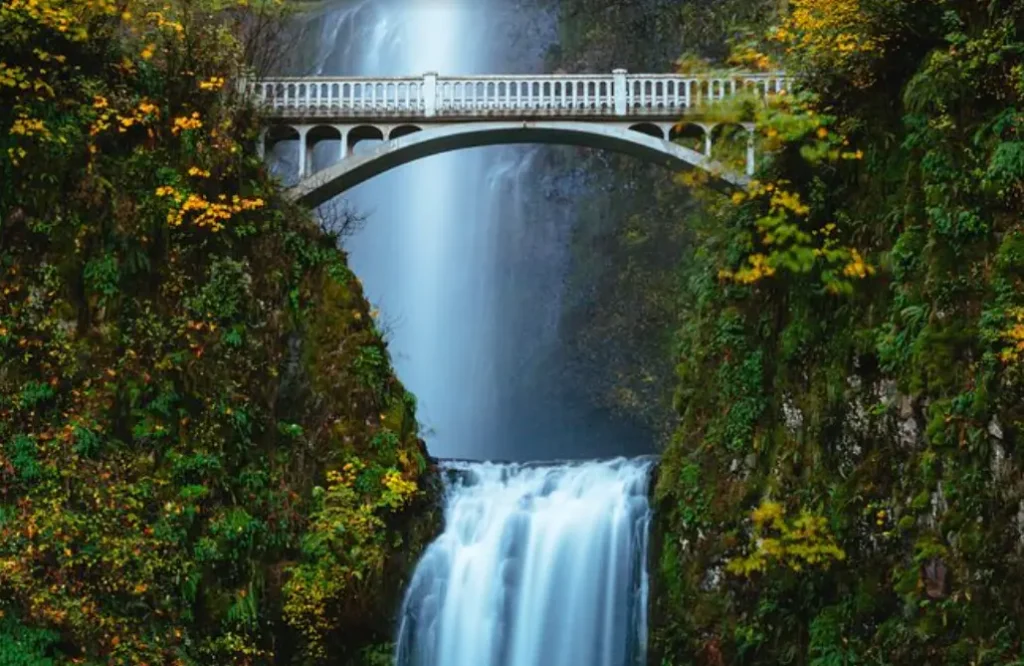 Benson Bridge at Multnomah Falls