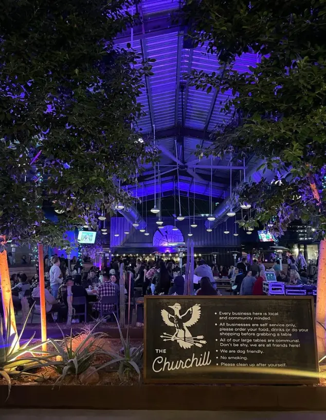 Inside the Churchill